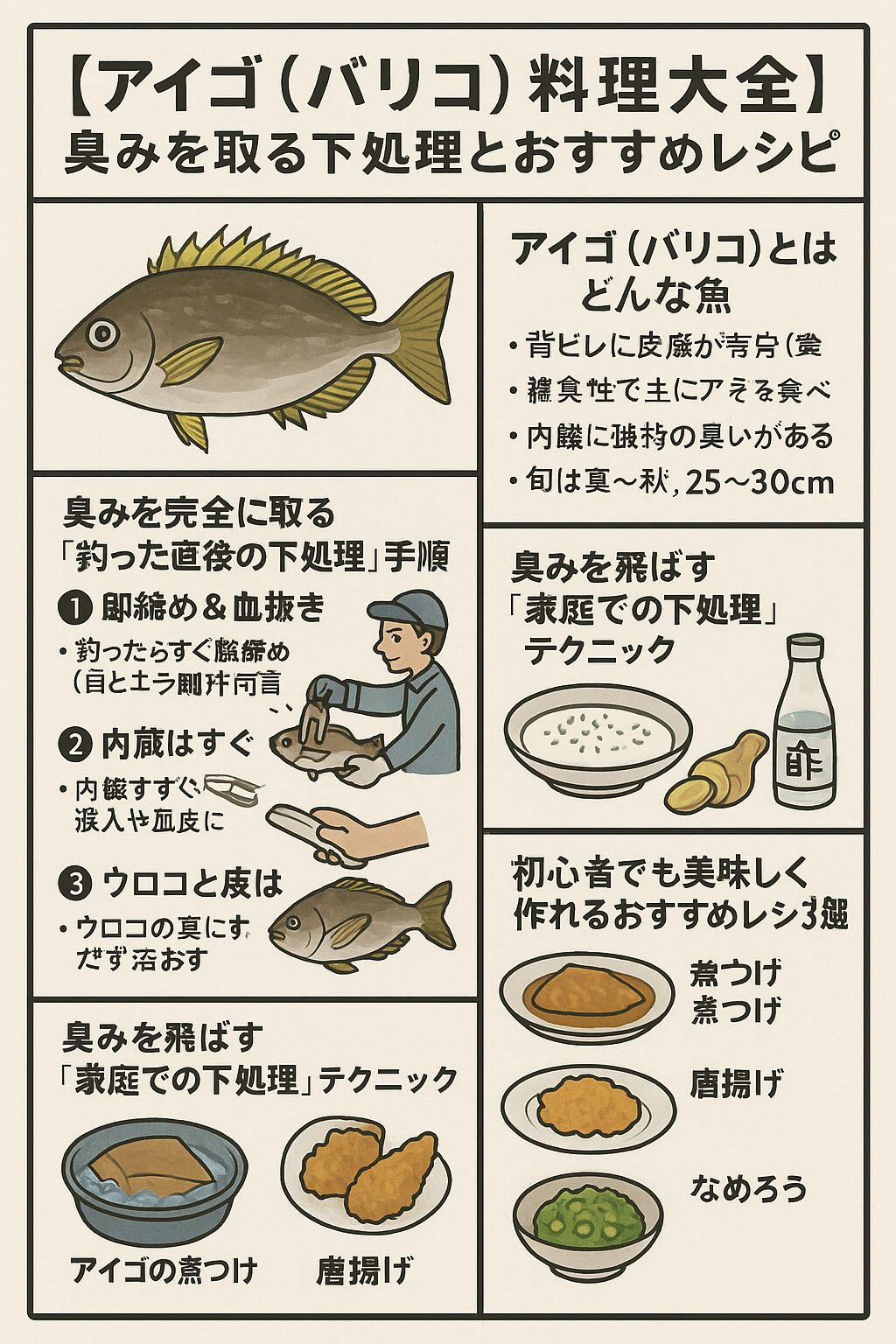 毒魚アイゴの食べ方完全攻略！下処理の極意と絶賛される美味の真相
