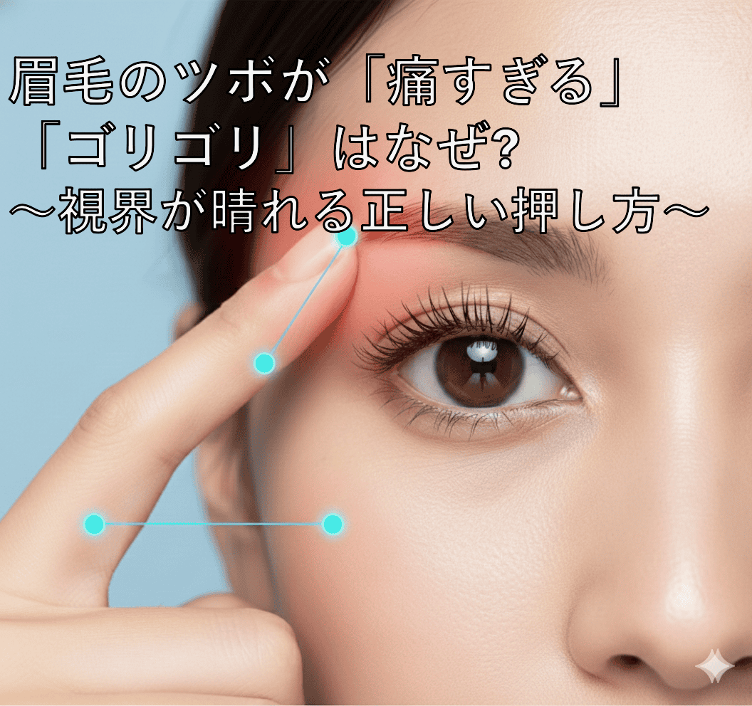 眉毛を押すと痛い原因とは？骨の痛み・しこりや危険な病気の見分け方