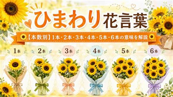 ひまわり2本が語る「強い絆」の真実と贈る意味