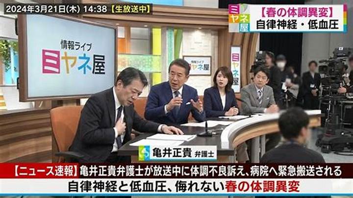 亀井弁護士がミヤネ屋で語った法律解説と視聴者の反応