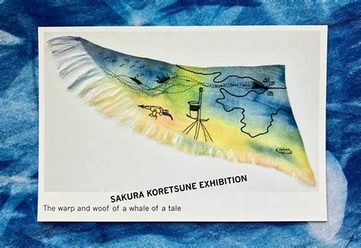 是恒さくらが描く鯨と人類の記憶｜北太平洋の捕鯨文化とテキスタイルアートの深層