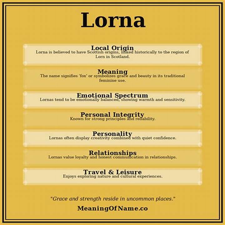 「Lorna（ロルナ）」の起源と真実：文学の名作から現代のブランド・カルチャーまで徹底解剖