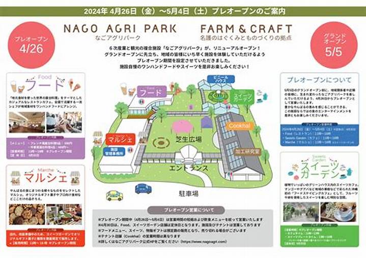 名護アグリパークのイベント完全ガイド！やんばるの食と体験を満喫する最新情報