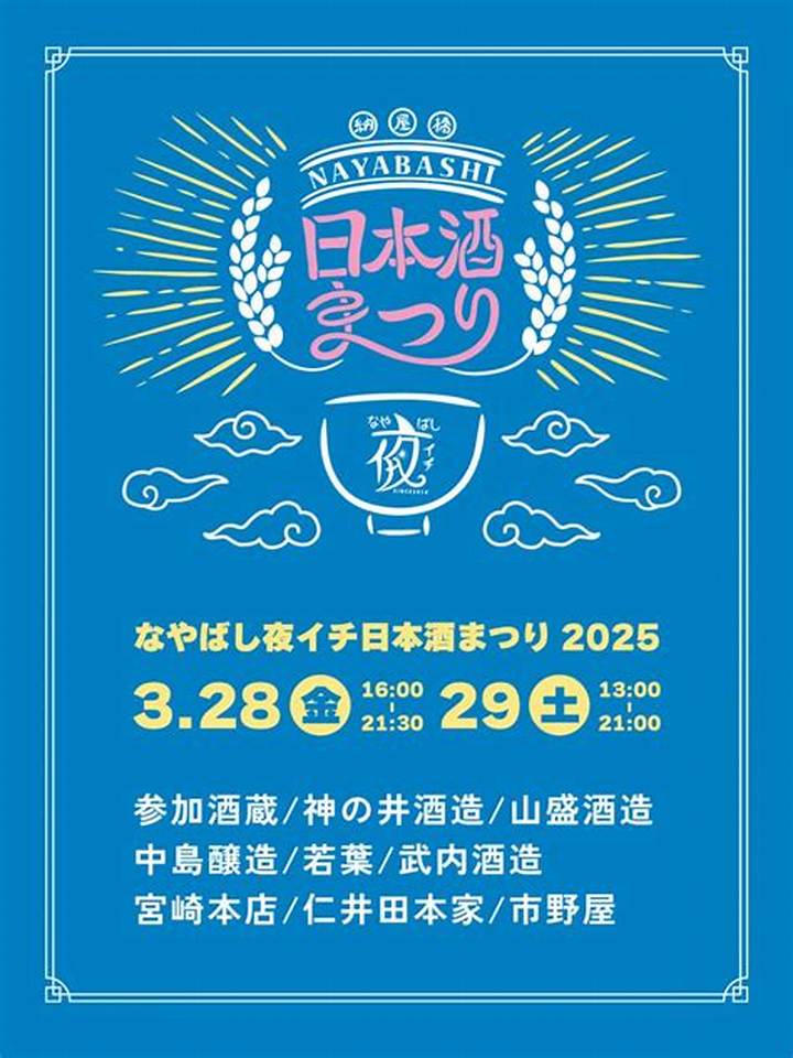 納屋橋イベントの真実｜水辺を彩る「夜イチ」と「日本酒祭り」が名古屋を変えた理由