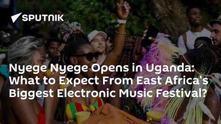 ナイル川の深層で響く電子音：ウガンダ「Nyege Nyege Fes」熱狂と自由の真実