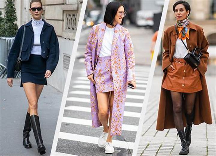 おばさんミニスカートの新しい波：年齢を超えたファッションの自由