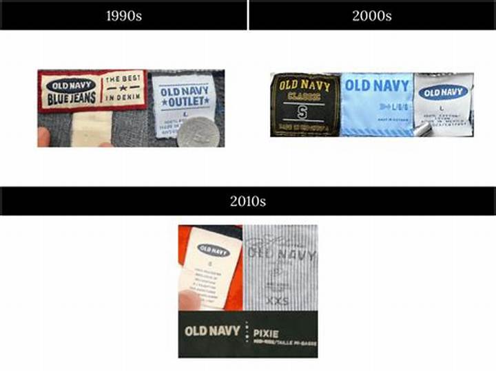 Old Navy タグ 年代: How to Date Your Vintage Finds