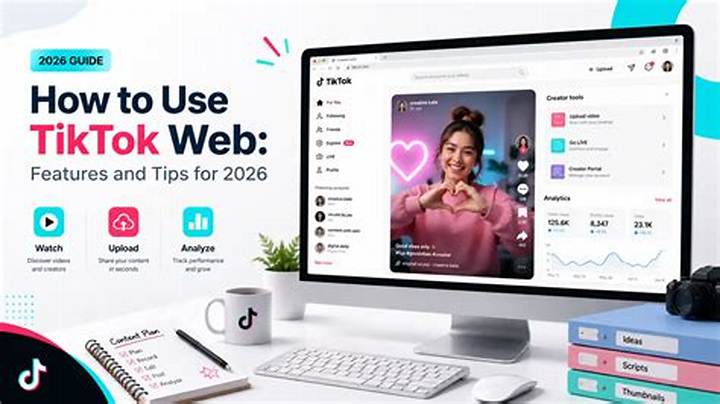 ティック トック Webの使い方完全ガイド：視聴、投稿、ログインまで